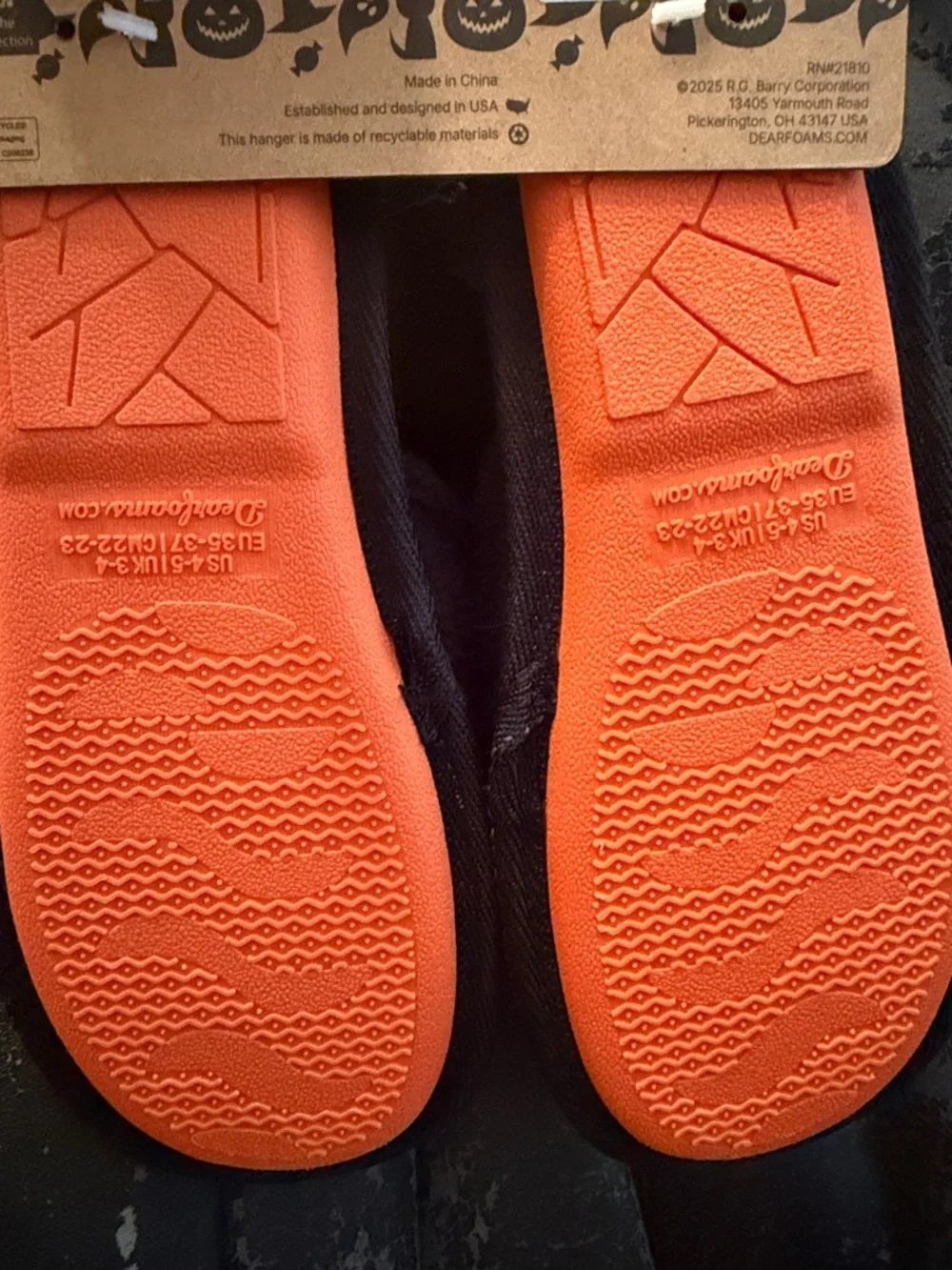 dearfoams kids slippers